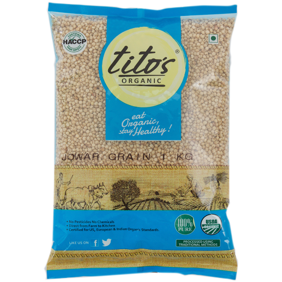 Picture of Tito's Organic Jowar Grain | 1 Kg